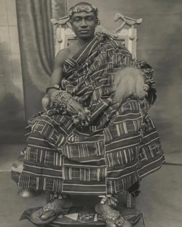 Image of Otumfuo Nana Osei Tutu Agyeman Prempeh II in 1935