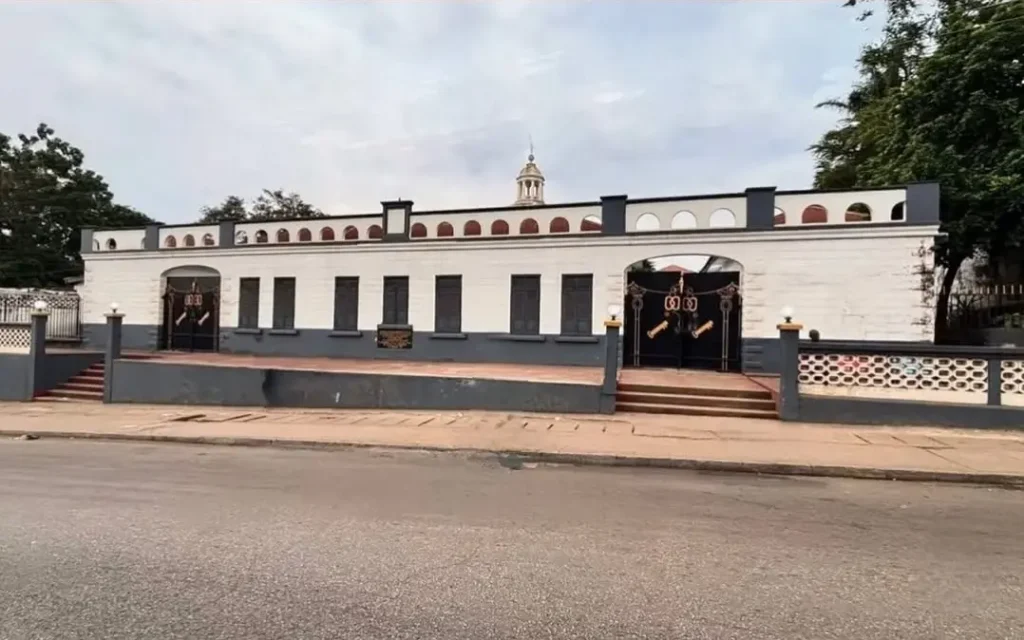 The modern day Bantama Mausoleum in Kumasi